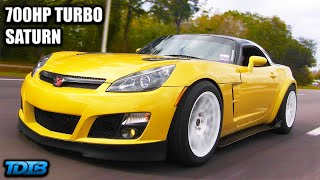 A 700HP Saturn Sky is Hilariously Dumb