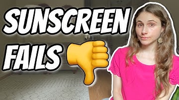 10 reasons WHY SUNSCREEN FAILS | Dr Dray