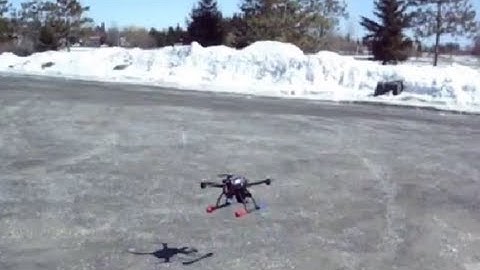 Crashed - Ideafly IFLY4 Quadcopter