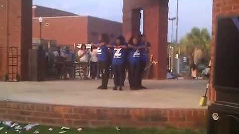 Epsilon Xi Chapter of Zeta Phi Beta Stepping