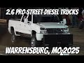 2.6 Pro Street Diesel Trucks from Warrensburg, MO July 19, 2025!