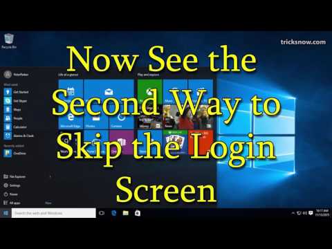 2 Ways to Skip Login Screen of Windows 10