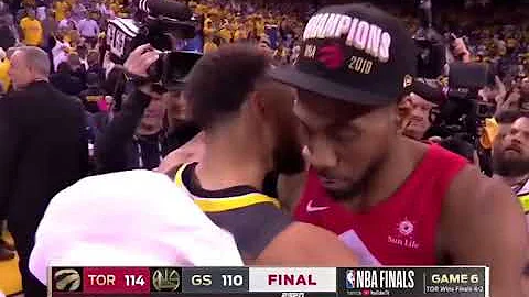 Kawhi tells Steph “you’re trash” after he wins 2nd ring