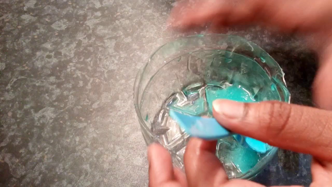 How to make REALLY stretchy Face Mask Slime UK Europe Ingredients Quick