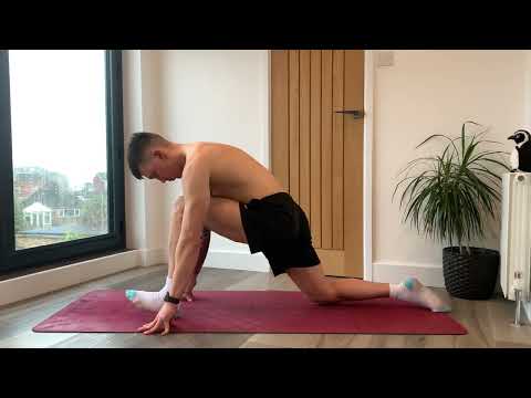 Low Lunge to Half Split
