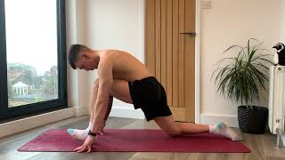 Low Lunge To Half Split