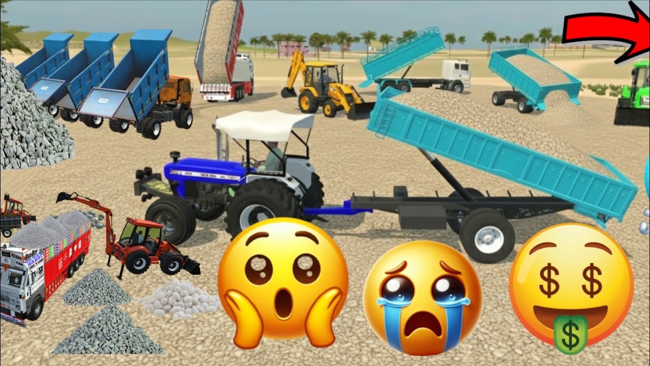 Khali 😱kiya bajari ko tractor 🚜 jcb and truck 🚛 products and truck mein bajari 😱😱🥺in pitcher 🏠