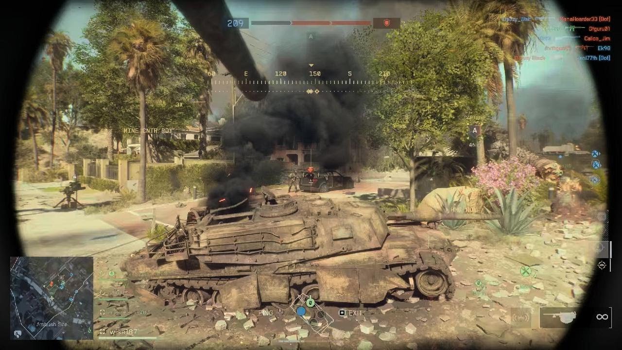 Battlefield 6 the tank was crazy