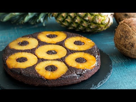 Recipe here: http://www.joyofbaking.com/PineappleUpsideDownCake.html Stephanie Jaworski of Joyofbaki. 