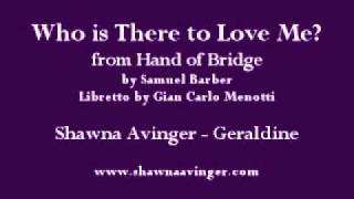 Hand of Bridge - Who is There to Love Me Resimi