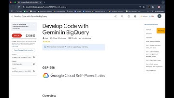 Develop Code with Gemini in BigQuery | #qwiklabs | #GSP1258 | [With Explanation🗣️]