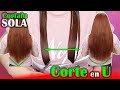 Corte Redondo en Cabello Largo