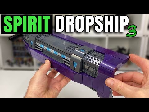 HALO MEGA Signature Series scale Bungie era Spirit Drop ship build - Part 3
