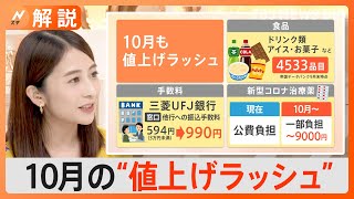 “第3のビール”も「値上げ」　10月に始まる“値上げラッシュ”　家計負担は「10万円超増加」試算も【Nスタ解説】｜TBS NEWS DIG