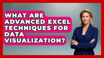 What Are Advanced Excel Techniques For Data Visualization? | Docs and Sheets Pro News