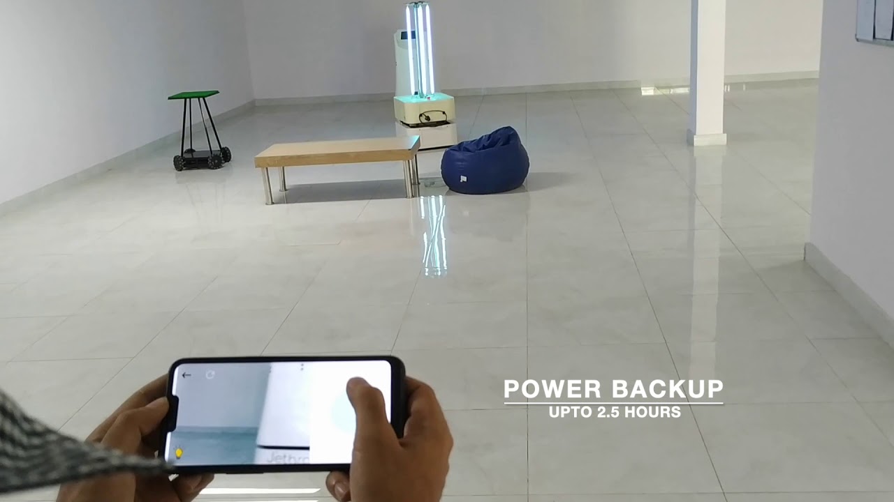 Jetbrain Robotics Jetbrain UVID - The UV Disinfection Robot - YouTube