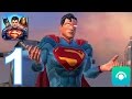 DC Legends - Gameplay Walkthrough Part 1 - Campaign: Chapter 1 (iOS, Android)