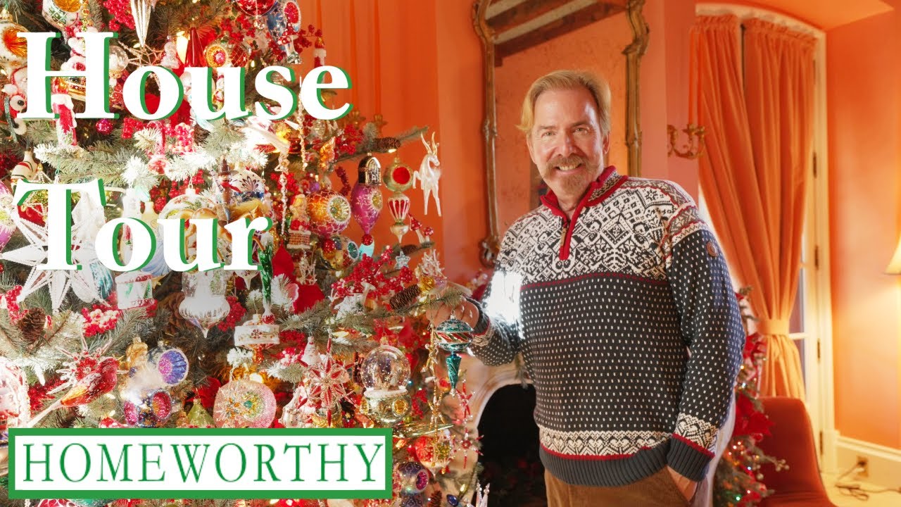 CHRISTMAS HOME TOUR | The Magical Home of the Legendary Ornament King