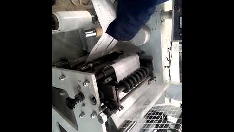 AS-320T Slitting machine with Turret rewinder