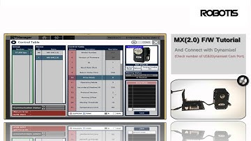 Dynamixel MX Series (Protocol v2.0) F/W Recovery