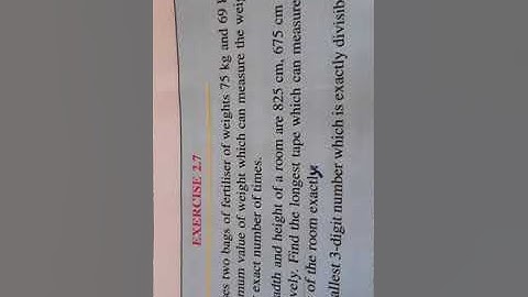 class 6th mathematics topic playing with numbers exercise 2.7 question no 3