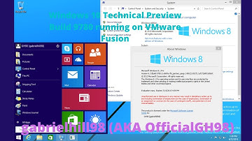 [REQUEST] Running Windows 10 Technical Preview Build 9780 inside macOS Mojave (VMware Fusion)