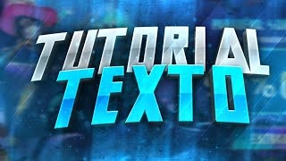 [TUTORIAL] TUTORIAL DE TEXTO/PS TOUCH  ANDROID/(BY:EU)