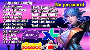 update! config axis (axis game, edukasi,dll.),config telkomsel,config xl, config Indosat v.95