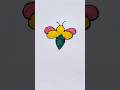 Bee 🐝 drawing for kids #bee #drawing #pipafuntv #art #viral #youtubeshorts #kidsvideo #cricket