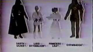 Star Wars Vintage 1978 Kenner Large Size action figure toy commercial