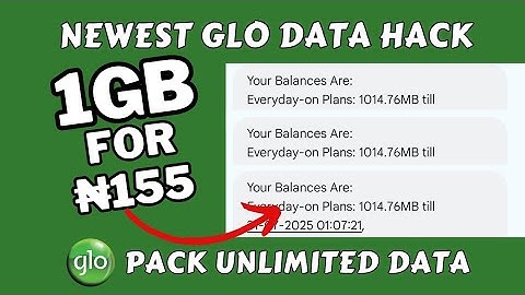 Code To Get Cheap Glo Data | How To Get Cheap Data #cheapdata