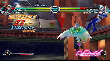 Tatsunoko VS Cacom UA Joe the condor combo