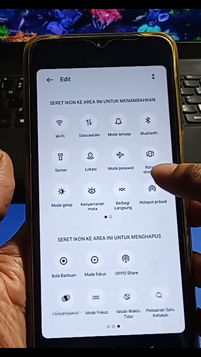 Merekam Layar hp Oppo