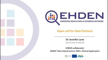 EHDEN - 2021 Open Call for Data Partners