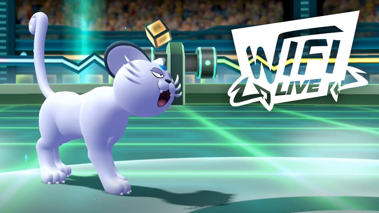 Pokemon Let's Go Pikachu & Eevee WiFi Battle Alolan Persian's Foul