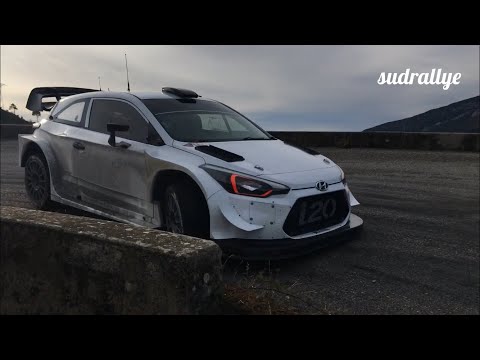 Test Rallye Monte Carlo 2018 - Andreas Mikkelsen (I20 WRC) (HD)
