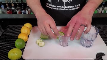 How To Cut Lemons and Limes For Bartending