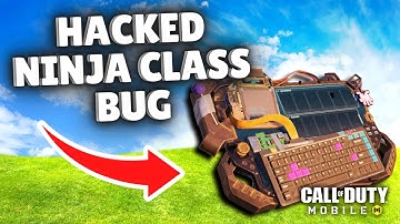 HACKED NINJA CLASS BUG | COD MOBILE BATTLE ROYALE | #Shorts