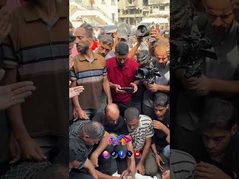 تشييع جثماني شهيدي الحقيقة انس الشريف و محمد قريقع الي مثواهما الاخير أنس الشريف الجزيرة