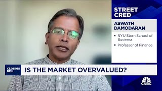 The market is overvalued by 9-10%, says NYU's Aswath Damodaran