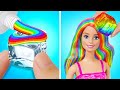 BARBIE VS 🦋KEN BATALHA DE ARTE || Habilidades incríveis de desenho na escola por 123 GO! CHALLENGE