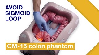 Basic Techniques of Colonoscope Insertion | Ex. 2: Passing sigmoid colon with abdominal compression