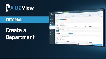 Create a Department | UCView Digital Signage