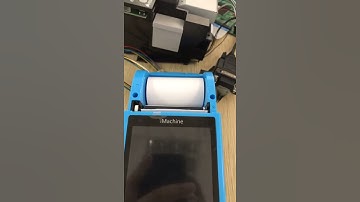 iMachine AP02 Arabic printing test