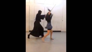 Sword Fighting: Samurai and Ninja Girl