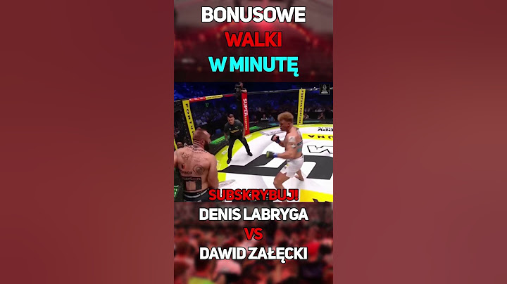 Bonusowe Walki W Minutę - Dawid Załęcki VS Denis Labryga #shorts #famemma #mma #załęcki #labryga