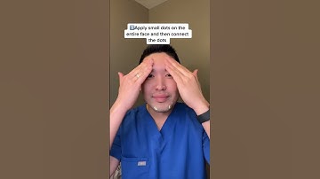#shorts Dermatologist Demonstrates How to Apply Retinol in your Nighttime Skincare Routine