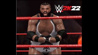 Tahj Najee WWE 2K22 SHOWCASE #WWE2K22 #wwe