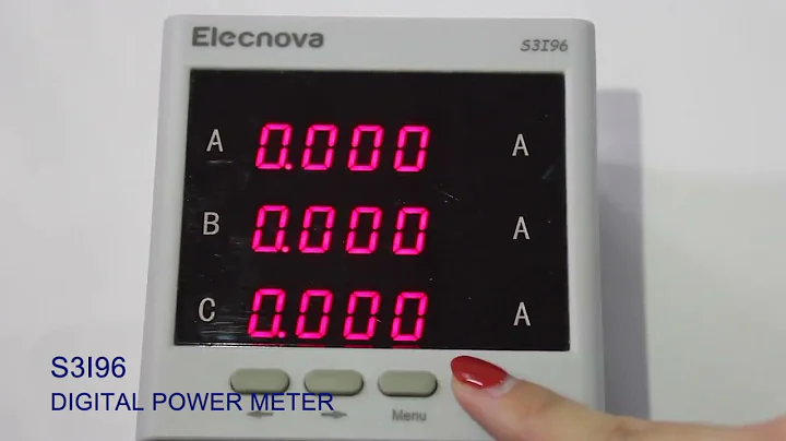 S3I96 Digital Current Power Meter User Guide ELECNOVA/SFERE ELECTRIC
