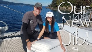 Installing Our New Headsail! Onboard Lifestyle ep84